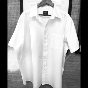 GS - DXL Mens Shirt Sleeve Dress Shirt Size 19 Neck